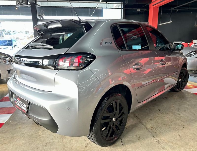 Peugeot 208 1.0 FIREFLY FLEX STYLE MANUAL 2022/2023 CASTELLAN E TOMAZONI MOTORS CAXIAS DO SUL / Carros no Vale