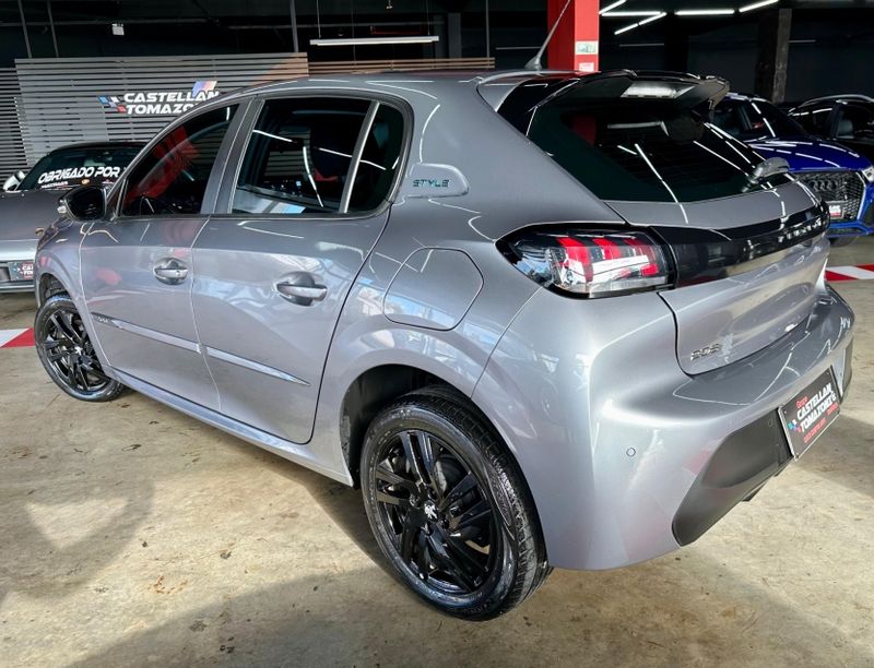 Peugeot 208 1.0 FIREFLY FLEX STYLE MANUAL 2022/2023 CASTELLAN E TOMAZONI MOTORS CAXIAS DO SUL / Carros no Vale