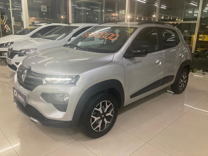Renault KWID 1.0 12V SCE FLEX OUTSIDER MANUAL 2024/2025 DRSUL SEMINOVOS CAXIAS DO SUL – LAJEADO – SANTA CRUZ DO SUL / Carros no Vale