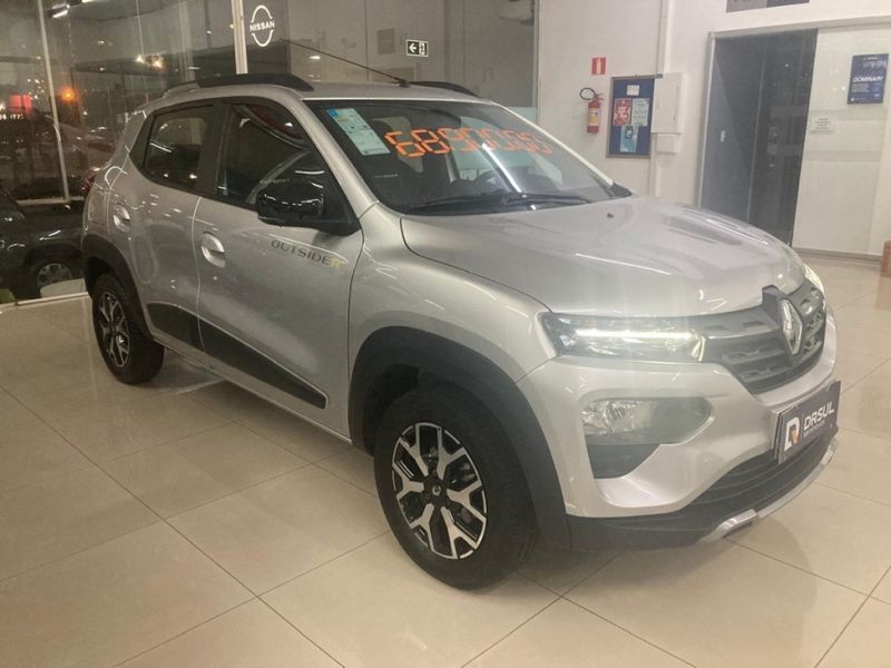 Renault KWID 1.0 12V SCE FLEX OUTSIDER MANUAL 2024/2025 DRSUL SEMINOVOS CAXIAS DO SUL – LAJEADO – SANTA CRUZ DO SUL / Carros no Vale