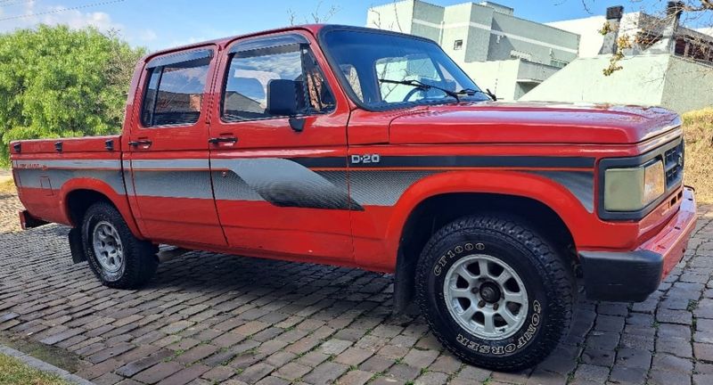 Chevrolet D20 4.0 CUSTOM S CD 8V TURBO DIESEL 4P MANUAL 1991/1991 CAMINHÕES & CAMIONETAS PASSO FUNDO / Carros no Vale