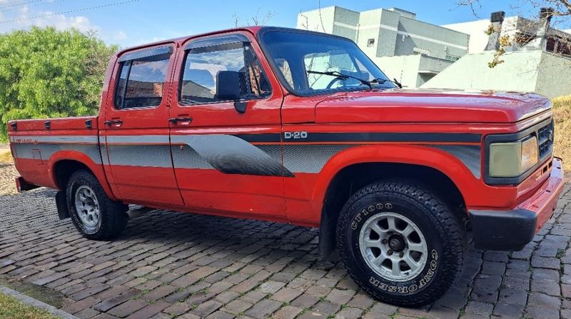 Chevrolet D20 4.0 CUSTOM S CD 8V TURBO DIESEL 4P MANUAL 1991/1991 CAMINHÕES & CAMIONETAS PASSO FUNDO / Carros no Vale