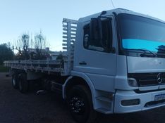 Mercedes-Benz Atego 2425 3-Eixos 2p Carroceria 2009/2009 CAMINHÕES & CAMIONETAS PASSO FUNDO / Carros no Vale