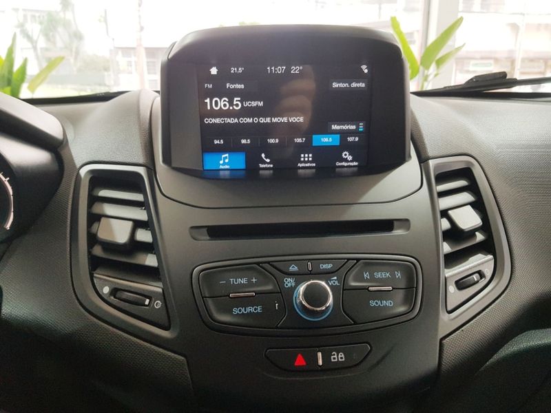 Ford FIESTA 1.6 TI-VCT FLEX SEL POWERSHIFT 2018/2018 ADVANT AUTOMÓVEIS CAXIAS DO SUL / Carros no Vale