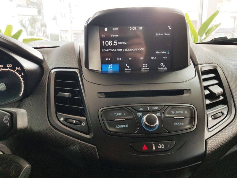 Ford FIESTA 1.6 TI-VCT FLEX SEL POWERSHIFT 2018/2018 ADVANT AUTOMÓVEIS CAXIAS DO SUL / Carros no Vale