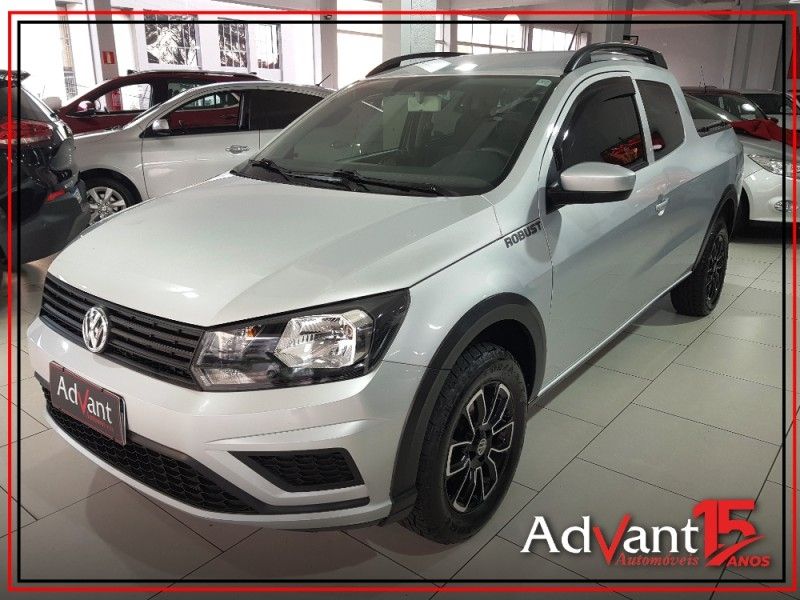 Volkswagen SAVEIRO 1.6 MSI ROBUST CD 8V FLEX 2P MANUAL 2020/2021 ADVANT AUTOMÓVEIS CAXIAS DO SUL / Carros no Vale