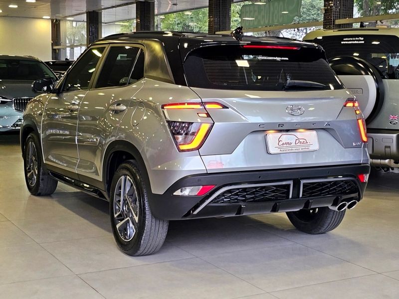 Hyundai CRETA 1.0 TGDI FLEX N LINE AUTOMÁTICO 2022/2023 CARRO DEZ NOVO HAMBURGO / Carros no Vale
