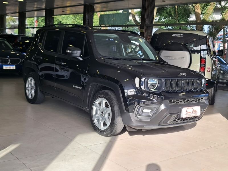 JEEP RENEGADE 1.3 T270 TURBO FLEX SPORT AT6 2022/2022 CARRO DEZ NOVO HAMBURGO / Carros no Vale