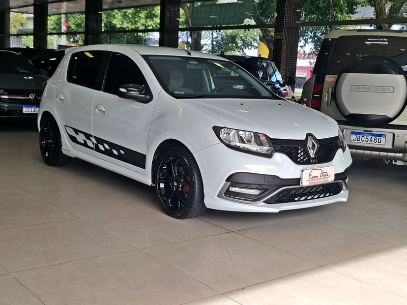 Renault SANDERO 2.0 16V HI-FLEX RS MANUAL 2016/2017 CARRO DEZ NOVO HAMBURGO / Carros no Vale
