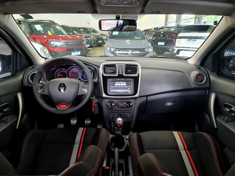 Renault SANDERO 2.0 16V HI-FLEX RS MANUAL 2016/2017 CARRO DEZ NOVO HAMBURGO / Carros no Vale