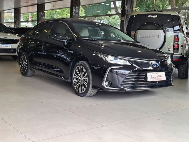 Toyota COROLLA 1.8 VVT-I HYBRID FLEX ALTIS PREMIUM CVT 2021/2022 CARRO DEZ NOVO HAMBURGO / Carros no Vale