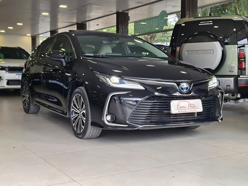 Toyota COROLLA 1.8 VVT-I HYBRID FLEX ALTIS PREMIUM CVT 2021/2022 CARRO DEZ NOVO HAMBURGO / Carros no Vale
