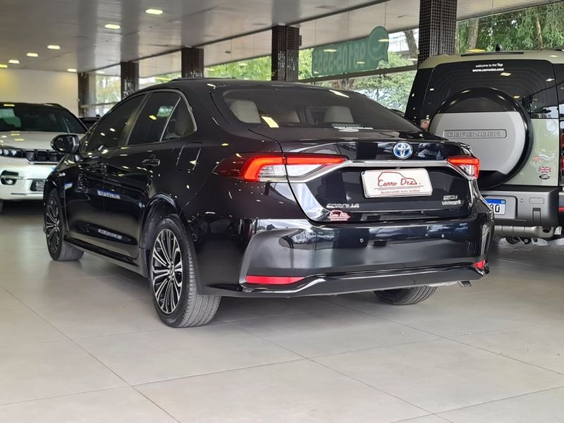 Toyota COROLLA 1.8 VVT-I HYBRID FLEX ALTIS PREMIUM CVT 2021/2022 CARRO DEZ NOVO HAMBURGO / Carros no Vale
