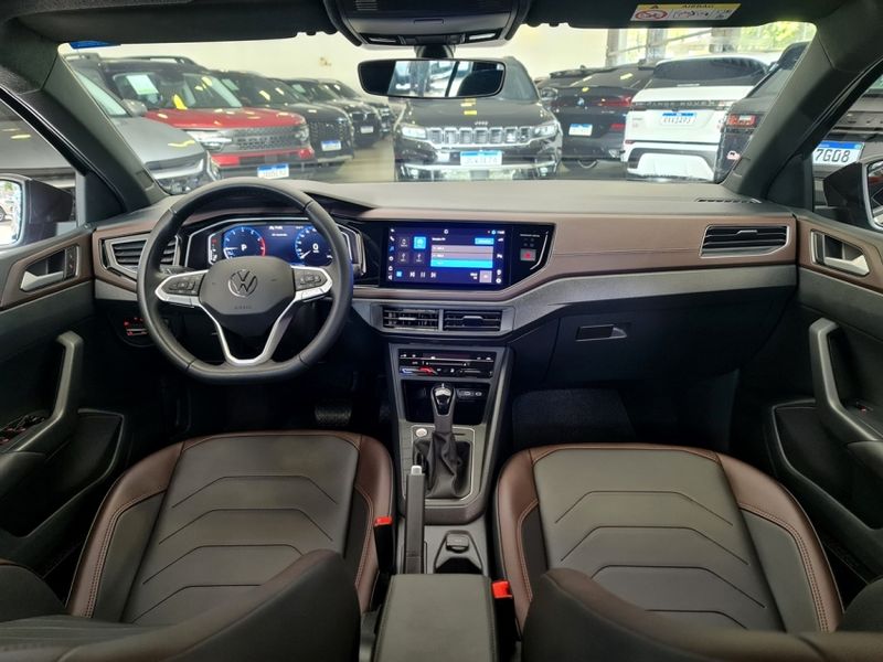 Volkswagen VIRTUS 1.0 200 TSI HIGHLINE AUTOMÁTICO 2023/2023 CARRO DEZ NOVO HAMBURGO / Carros no Vale