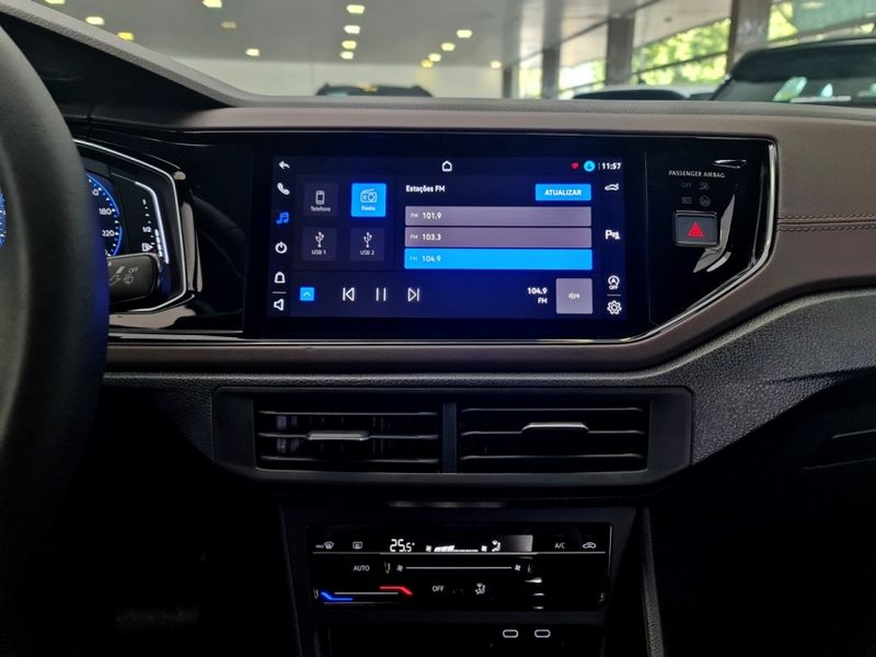 Volkswagen VIRTUS 1.0 200 TSI HIGHLINE AUTOMÁTICO 2023/2023 CARRO DEZ NOVO HAMBURGO / Carros no Vale