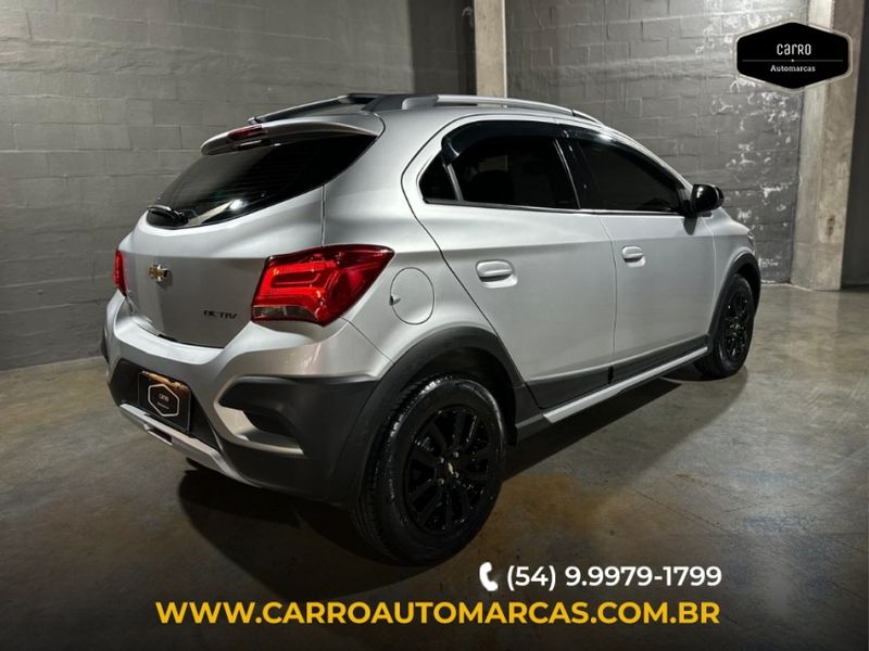 Chevrolet ONIX 1.4 MPFI ACTIV 8V FLEX 4P AUTOMÁTICO 2018/2019 CARRO AUTOMARCAS CAXIAS DO SUL / Carros no Vale
