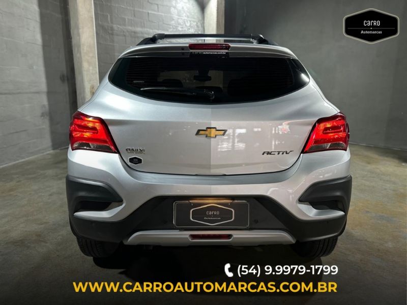 Chevrolet ONIX 1.4 MPFI ACTIV 8V FLEX 4P AUTOMÁTICO 2018/2019 CARRO AUTOMARCAS CAXIAS DO SUL / Carros no Vale