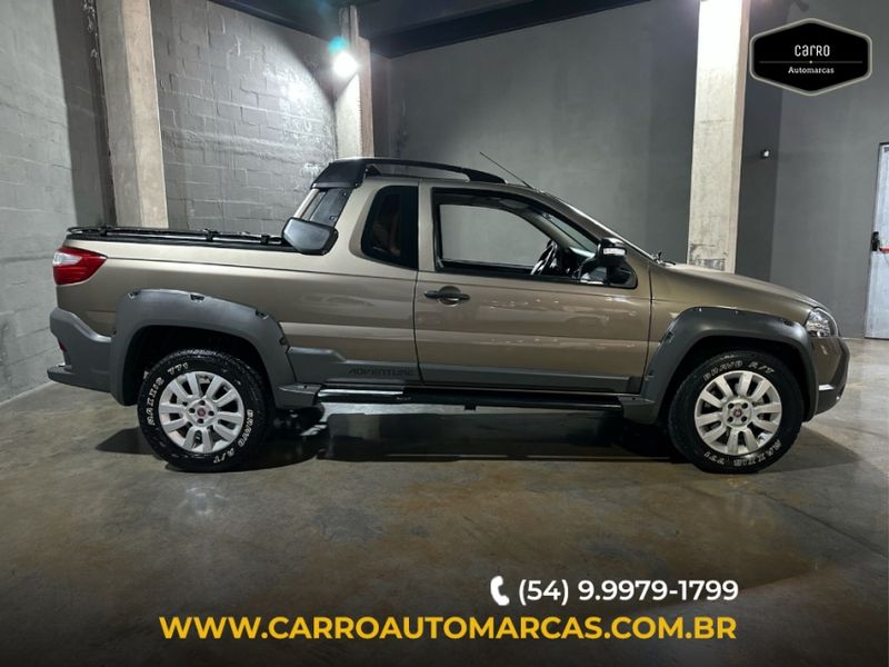 Fiat STRADA 1.8 MPI ADVENTURE CE 16V FLEX 2P AUTOMATIZADO 2015/2016 CARRO AUTOMARCAS CAXIAS DO SUL / Carros no Vale