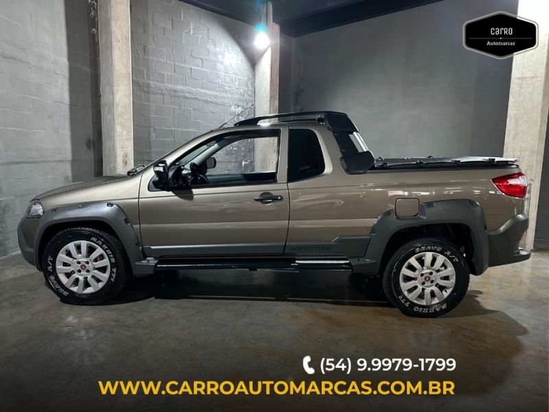 Fiat STRADA 1.8 MPI ADVENTURE CE 16V FLEX 2P AUTOMATIZADO 2015/2016 CARRO AUTOMARCAS CAXIAS DO SUL / Carros no Vale