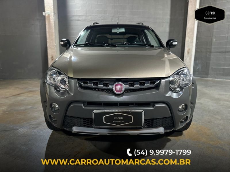 Fiat STRADA 1.8 MPI ADVENTURE CE 16V FLEX 2P AUTOMATIZADO 2015/2016 CARRO AUTOMARCAS CAXIAS DO SUL / Carros no Vale