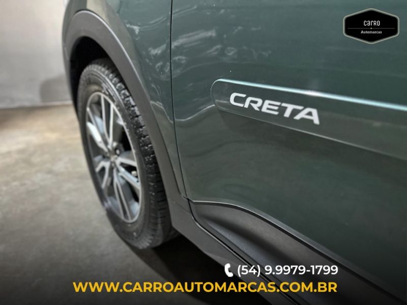 Hyundai CRETA 2.0 16V FLEX PRESTIGE AUTOMÁTICO 2018/2019 CARRO AUTOMARCAS CAXIAS DO SUL / Carros no Vale