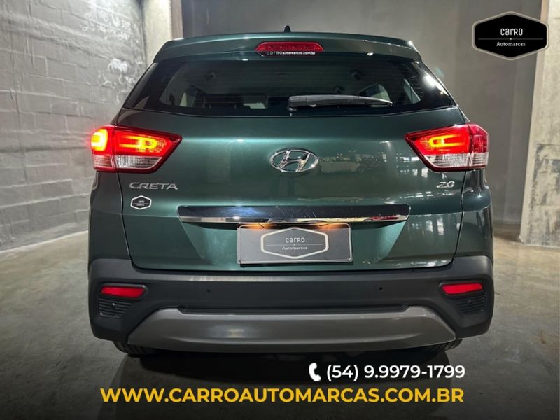 Hyundai CRETA 2.0 16V FLEX PRESTIGE AUTOMÁTICO 2018/2019 CARRO AUTOMARCAS CAXIAS DO SUL / Carros no Vale