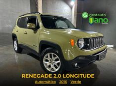 JEEP RENEGADE 2.0 16V TURBO DIESEL LONGITUDE 4P 4X4 AUTOMÁTICO 2015/2016 CARRO AUTOMARCAS CAXIAS DO SUL / Carros no Vale