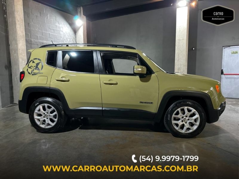 JEEP RENEGADE 2.0 16V TURBO DIESEL LONGITUDE 4P 4X4 AUTOMÁTICO 2015/2016 CARRO AUTOMARCAS CAXIAS DO SUL / Carros no Vale