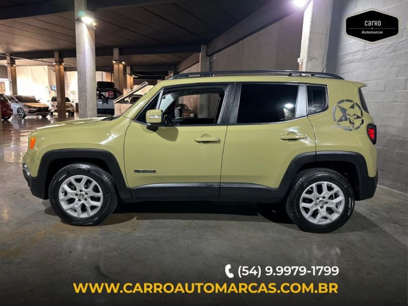JEEP RENEGADE 2.0 16V TURBO DIESEL LONGITUDE 4P 4X4 AUTOMÁTICO 2015/2016 CARRO AUTOMARCAS CAXIAS DO SUL / Carros no Vale