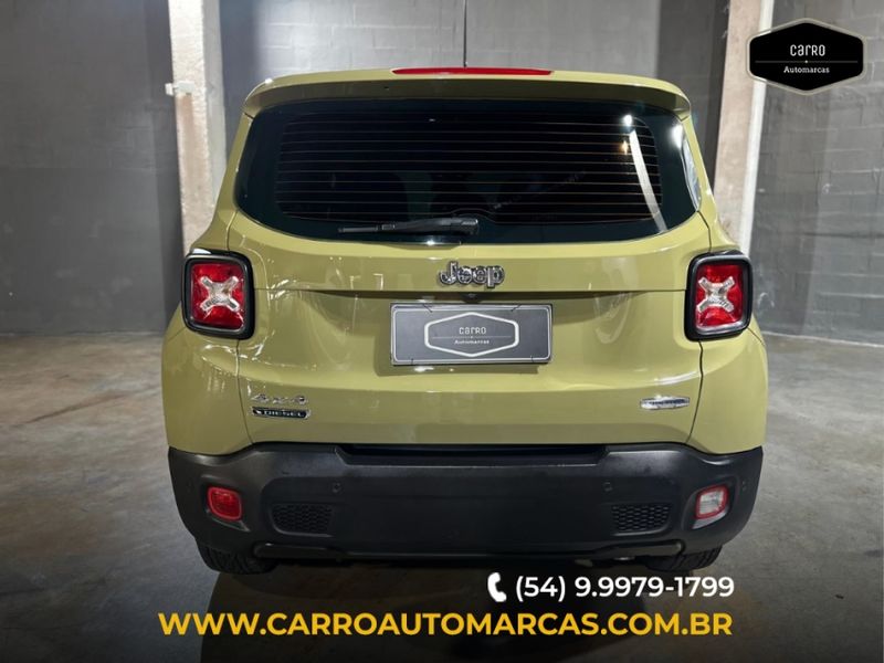 JEEP RENEGADE 2.0 16V TURBO DIESEL LONGITUDE 4P 4X4 AUTOMÁTICO 2015/2016 CARRO AUTOMARCAS CAXIAS DO SUL / Carros no Vale