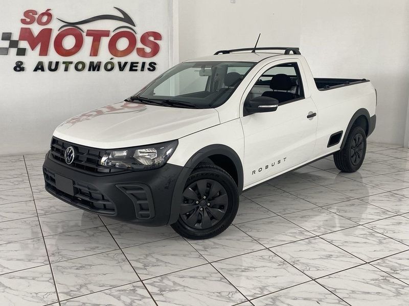 VOLKSWAGEN SAVEIRO ROBUST CS 1.6 2026 SÓ MOTOS E AUTOMÓVEIS SANTA CRUZ DO SUL / Carros no Vale