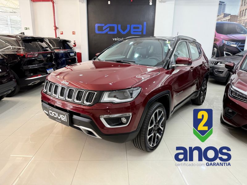 Jeep Compass Limited 2.0 4×4 16v 2021/2021 COVEL VEICULOS ENCANTADO / Carros no Vale