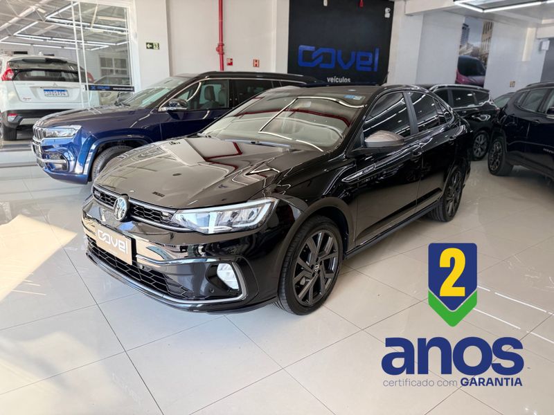 Volkswagen Virtus Exclusive 250 Tsi 1.4 16v 2023/2023 COVEL VEICULOS ENCANTADO / Carros no Vale