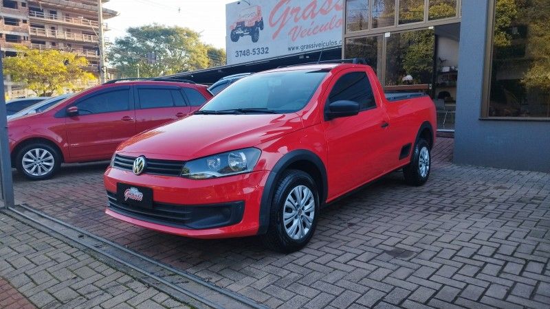 Volkswagen SAVEIRO 1.6 2015 GRASSI VEÍCULOS LAJEADO / Carros no Vale