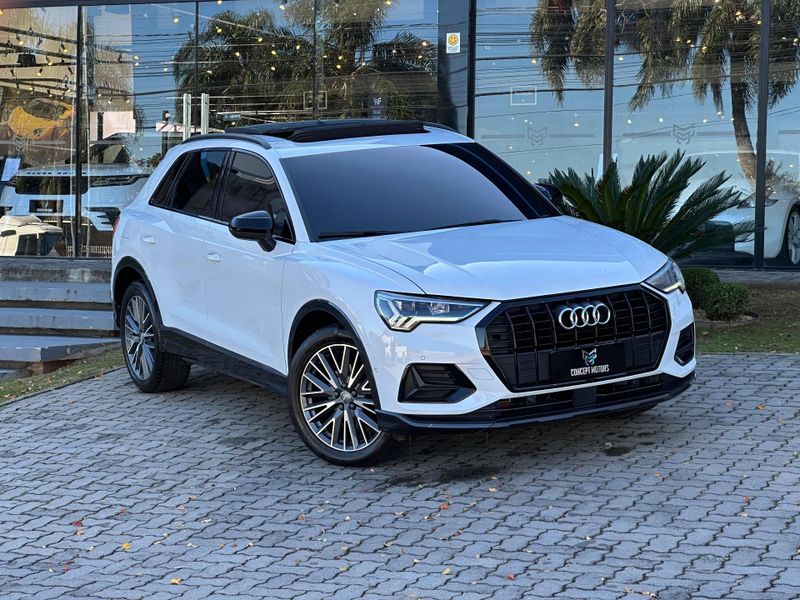 Audi Q3 Black Ed 1.4 TFSI Flex/Black S-tron. 2020/2020 CONCEPT MOTORS PASSO FUNDO / Carros no Vale