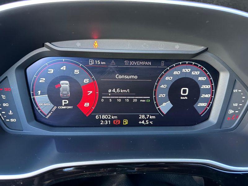 Audi Q3 Black Ed 1.4 TFSI Flex/Black S-tron. 2020/2020 CONCEPT MOTORS PASSO FUNDO / Carros no Vale