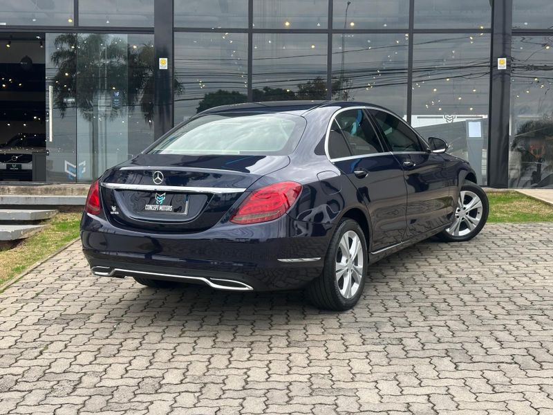 Mercedes-Benz C-180 1.6 Turbo 16V/Flex 16V Aut. 2014/2015 CONCEPT MOTORS PASSO FUNDO / Carros no Vale