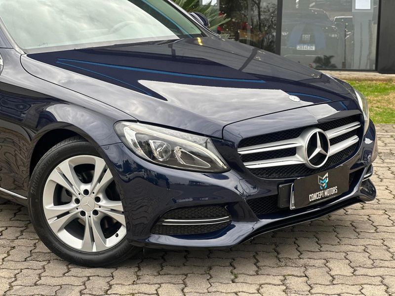 Mercedes-Benz C-180 1.6 Turbo 16V/Flex 16V Aut. 2014/2015 CONCEPT MOTORS PASSO FUNDO / Carros no Vale