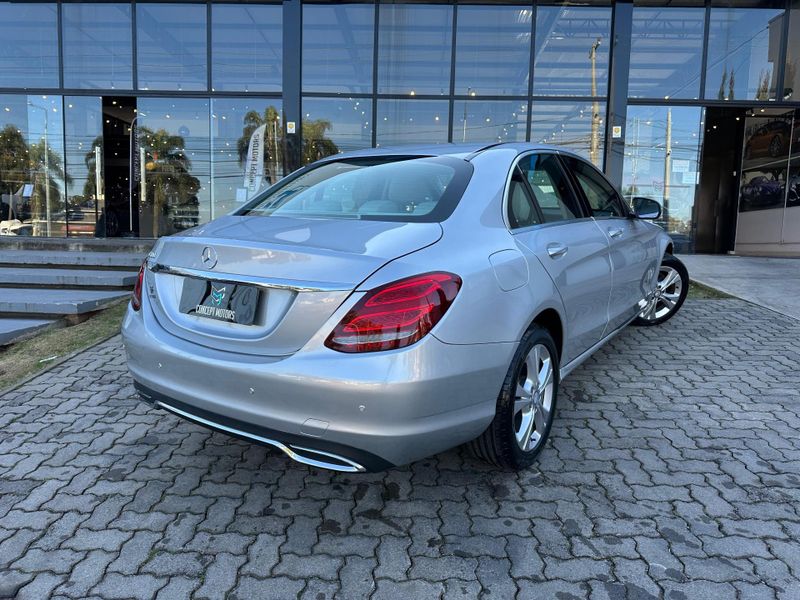 Mercedes-Benz C-180 CGI Exc 1.6/1.6 Flex TB 16V Aut. 2016/2016 CONCEPT MOTORS PASSO FUNDO / Carros no Vale