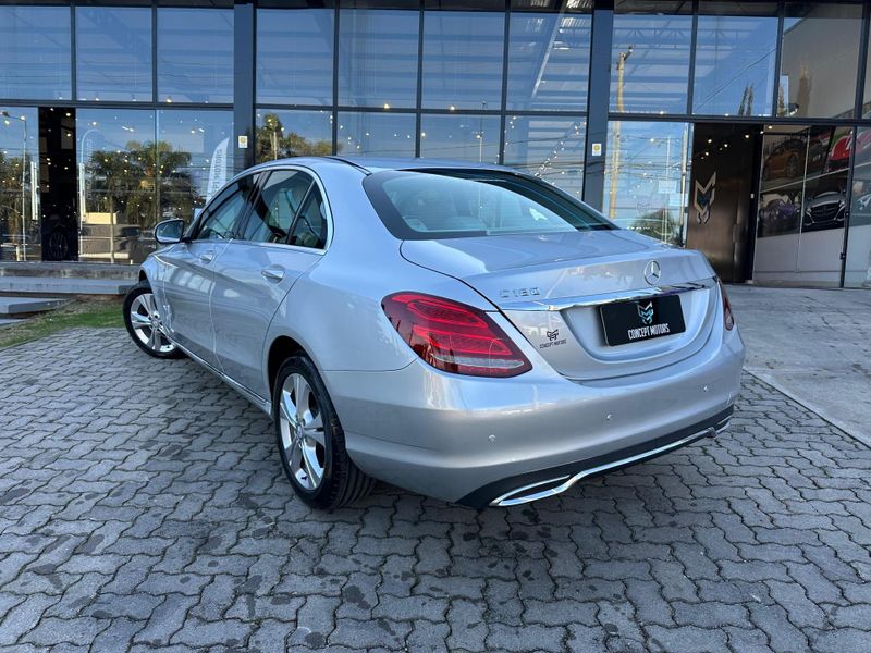Mercedes-Benz C-180 CGI Exc 1.6/1.6 Flex TB 16V Aut. 2016/2016 CONCEPT MOTORS PASSO FUNDO / Carros no Vale