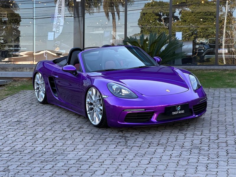 Porsche 718 Boxster 2.0 300cv 2018/2019 CONCEPT MOTORS PASSO FUNDO / Carros no Vale