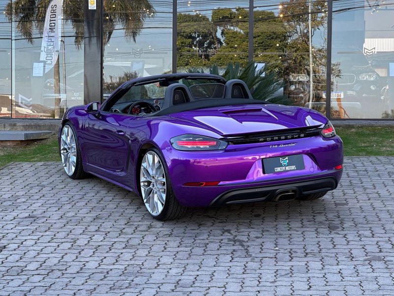 Porsche 718 Boxster 2.0 300cv 2018/2019 CONCEPT MOTORS PASSO FUNDO / Carros no Vale