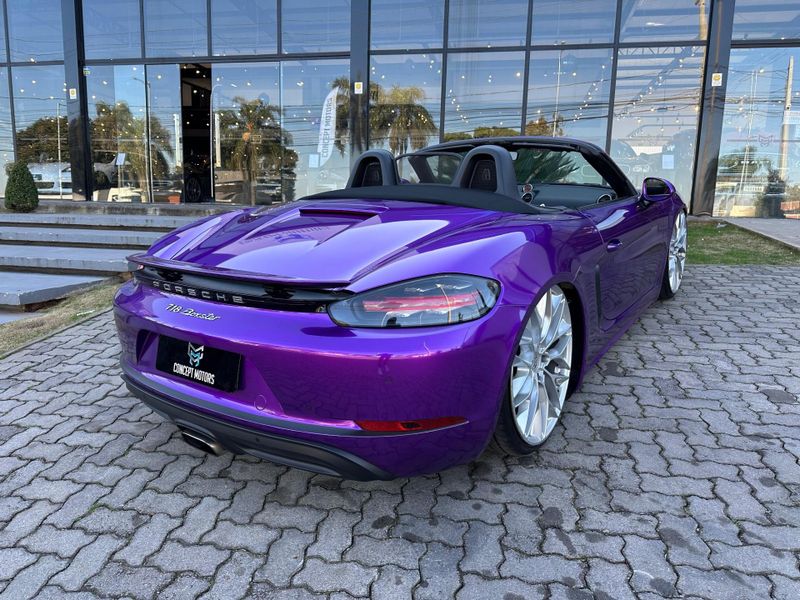 Porsche 718 Boxster 2.0 300cv 2018/2019 CONCEPT MOTORS PASSO FUNDO / Carros no Vale