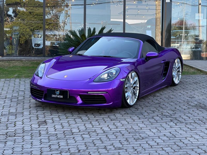 Porsche 718 Boxster 2.0 300cv 2018/2019 CONCEPT MOTORS PASSO FUNDO / Carros no Vale