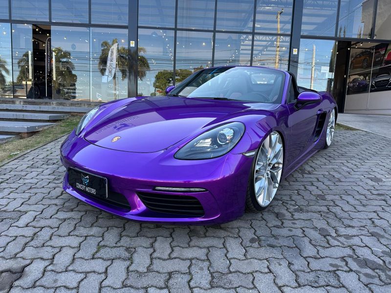 Porsche 718 Boxster 2.0 300cv 2018/2019 CONCEPT MOTORS PASSO FUNDO / Carros no Vale