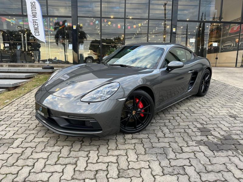 Porsche 718 Cayman GTS 2.5 365cv 2019/2020 CONCEPT MOTORS PASSO FUNDO / Carros no Vale
