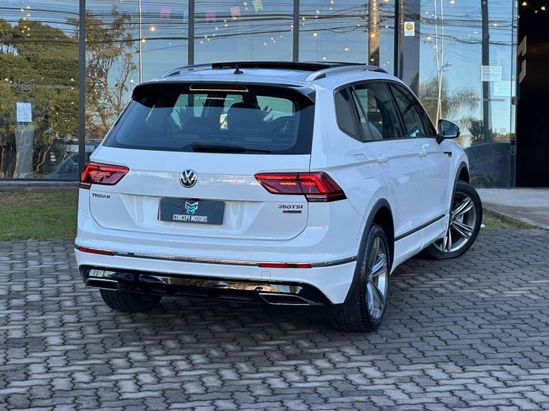 Volkswagen Tiguan Allspac R-Line 350 TSI 2.0 4×4 2018/2019 CONCEPT MOTORS PASSO FUNDO / Carros no Vale