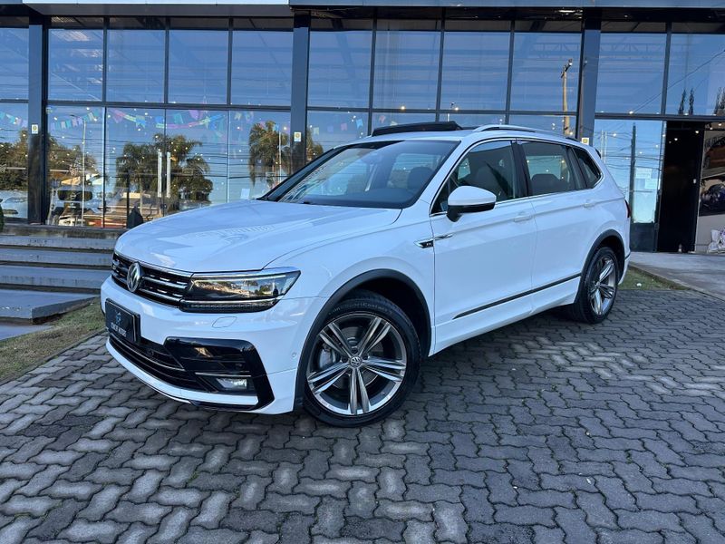 Volkswagen Tiguan Allspac R-Line 350 TSI 2.0 4×4 2018/2019 CONCEPT MOTORS PASSO FUNDO / Carros no Vale