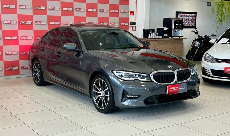 BMW 320iA 2.0 Turbo/ActiveFlex 16V/GP 2020/2021 PC VEÍCULOS SANTA CRUZ DO SUL / Carros no Vale