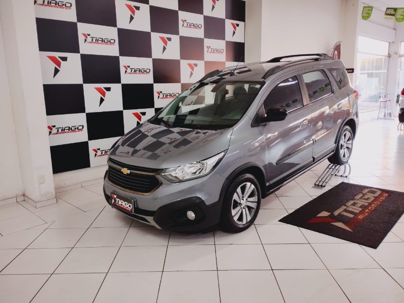 CHEVROLET SPIN 1.8 ACTIV 8V FLEX 4P AUT 2019/2019 TIAGO AUTOMÓVEIS VENÂNCIO AIRES / Carros no Vale